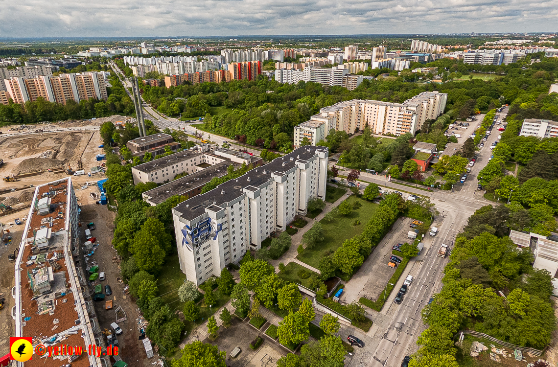 17.05.2023 - Graffiti des italienischen Künstlers Peeta in Neuperlach